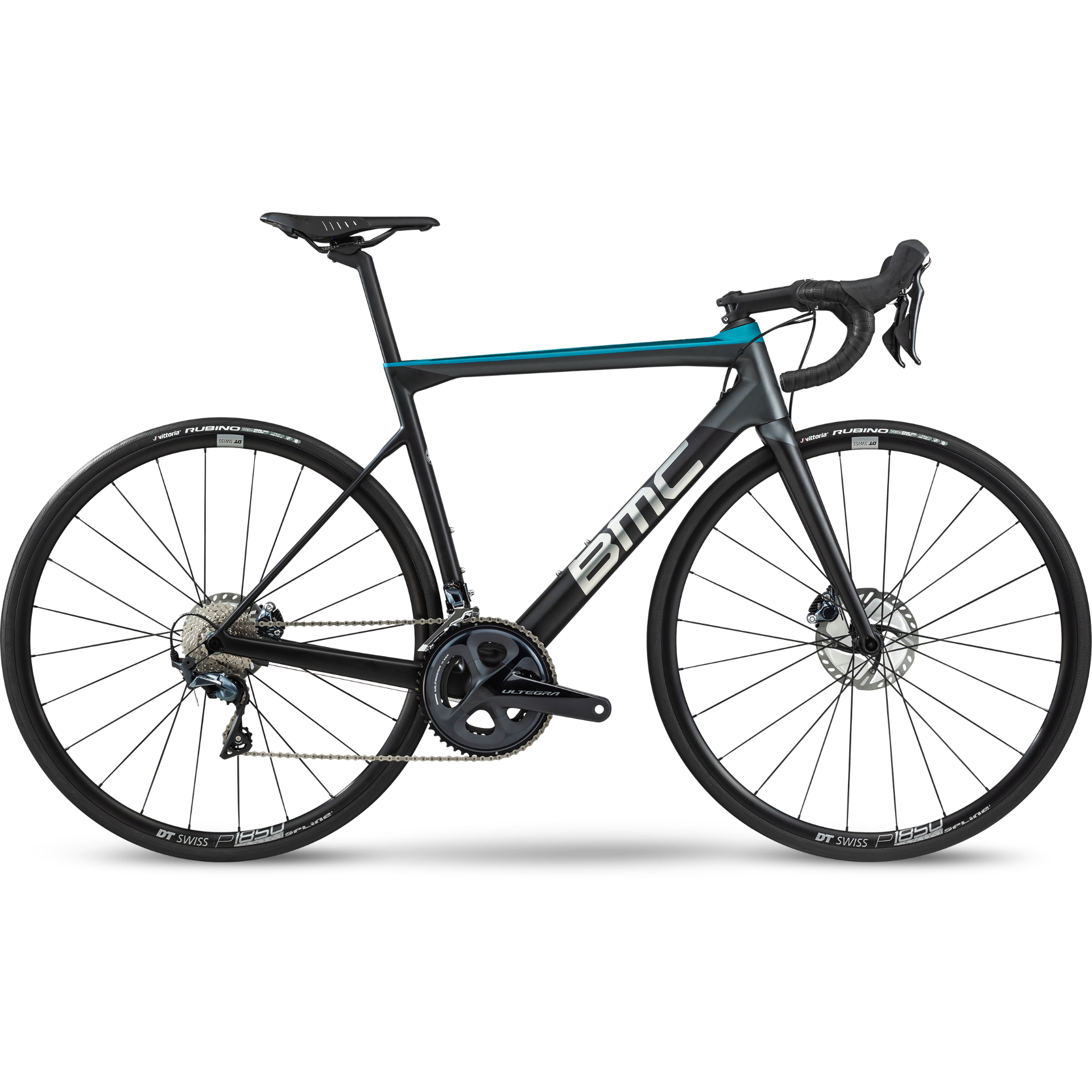 BMC Teammachine SLR02 Disc Three Road Bike Carbon Charcoal/Green (2020)