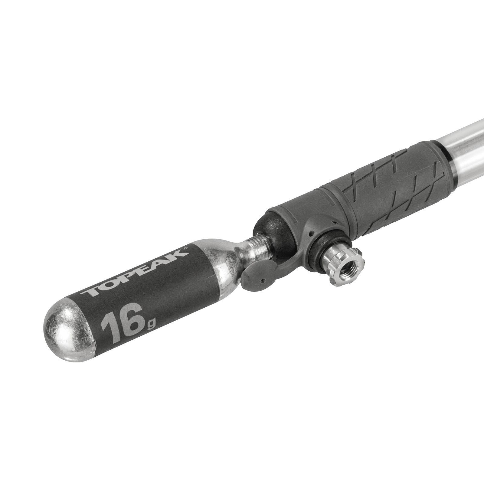 Topeak Hybridrocket HP Hand Pump and CO2 Inflator Black