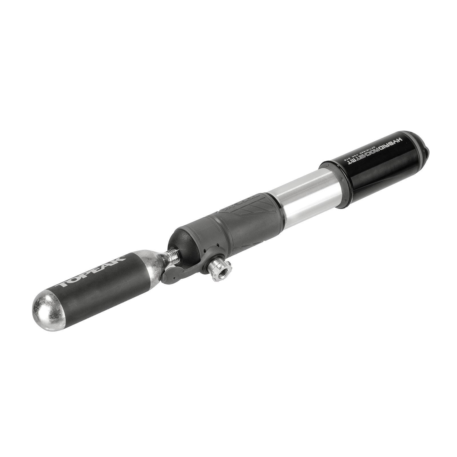 Topeak Hybridrocket MT Hand Pump and CO2 Inflator Black