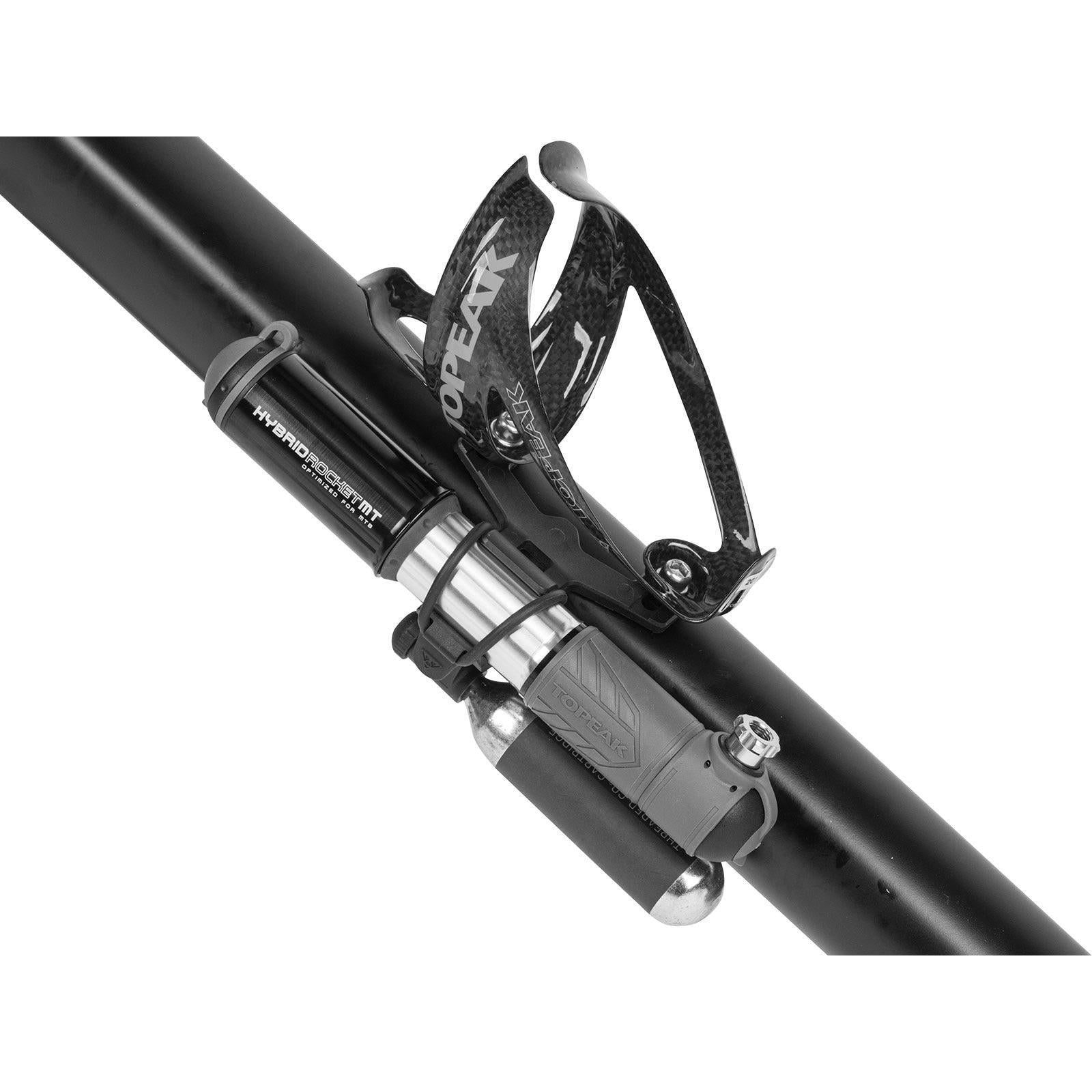 Topeak Hybridrocket MT Hand Pump and CO2 Inflator Black