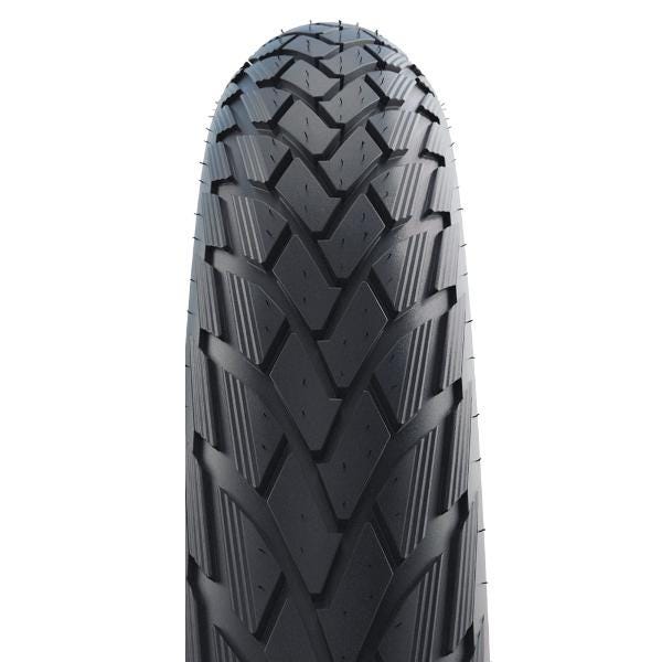 Schwalbe Green Marathon Wire Bead Commuter Tyre 700 X 35c Black/Reflective