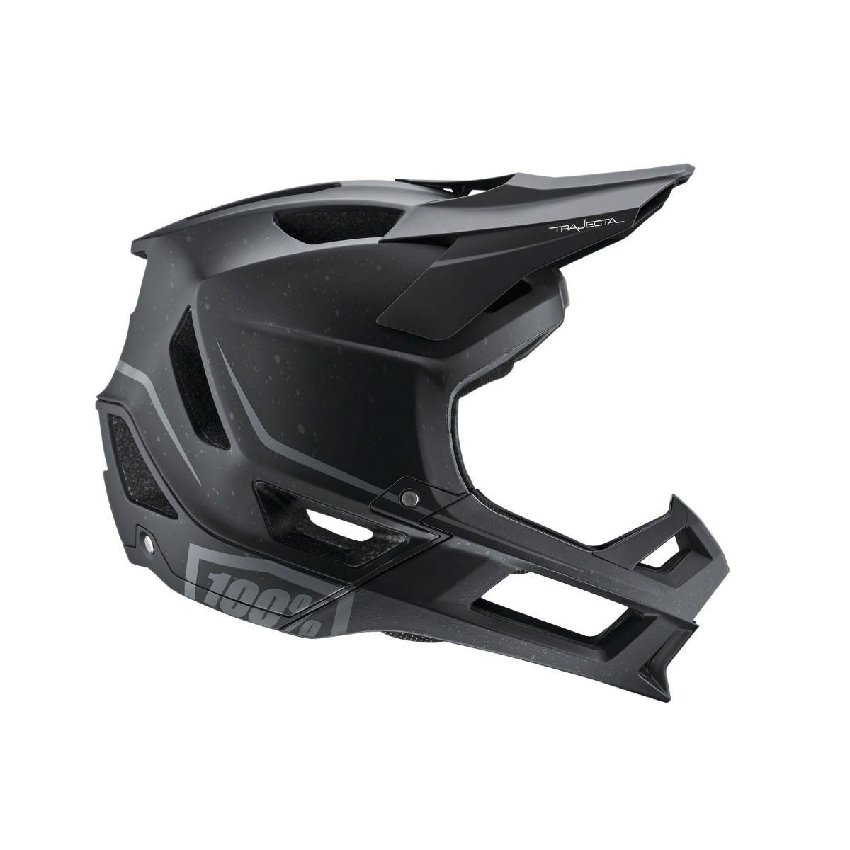 100% Trajecta Fullface Helmet Blk