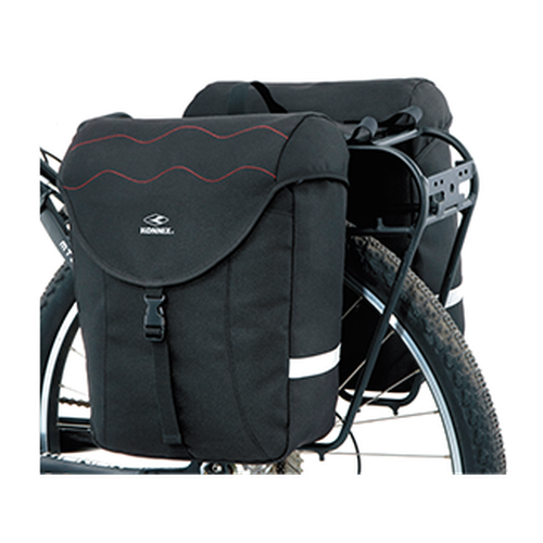 QBP Double Pannier 24L Black