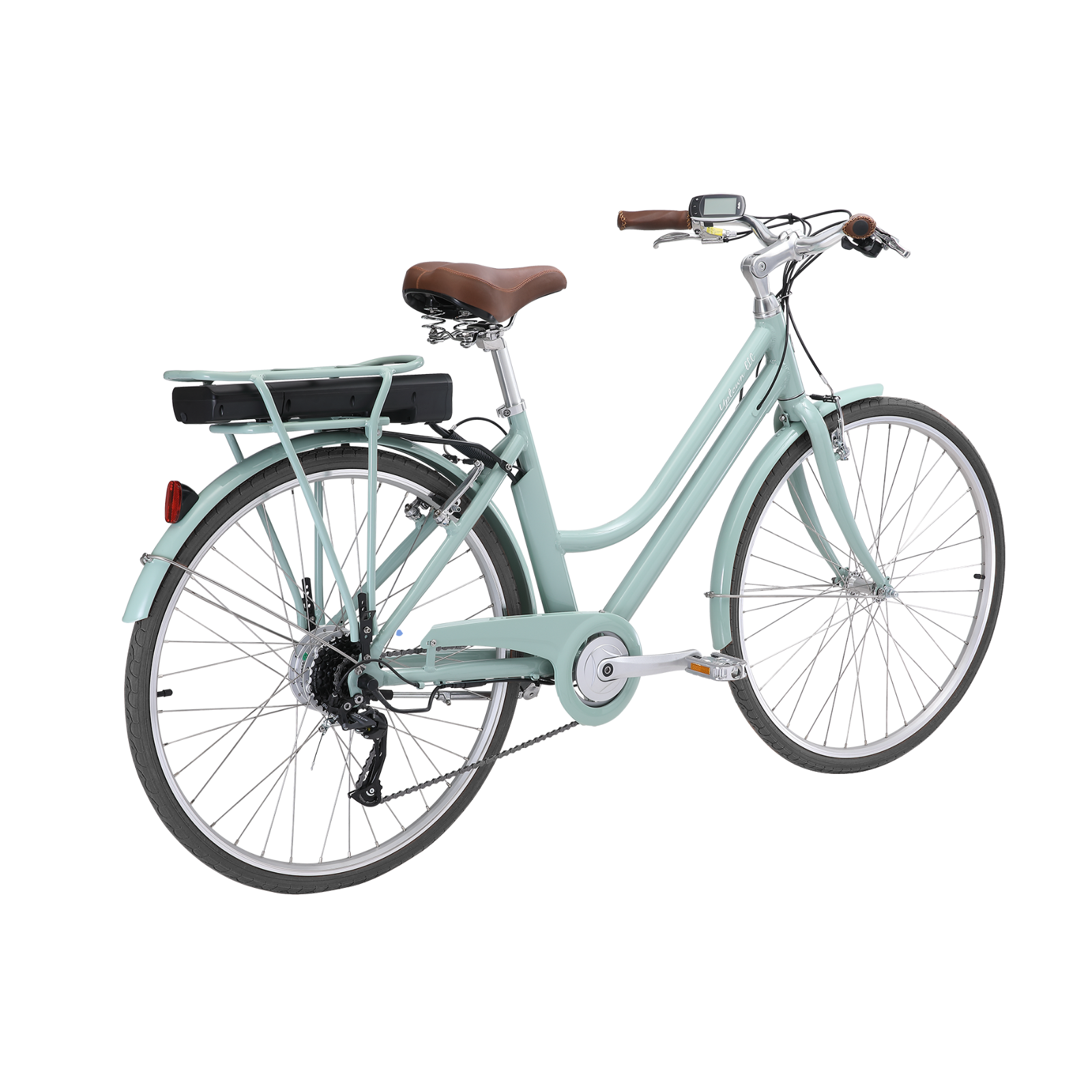 DEMO Pedal Uptown ELC Electric Cruiser Bike Sage