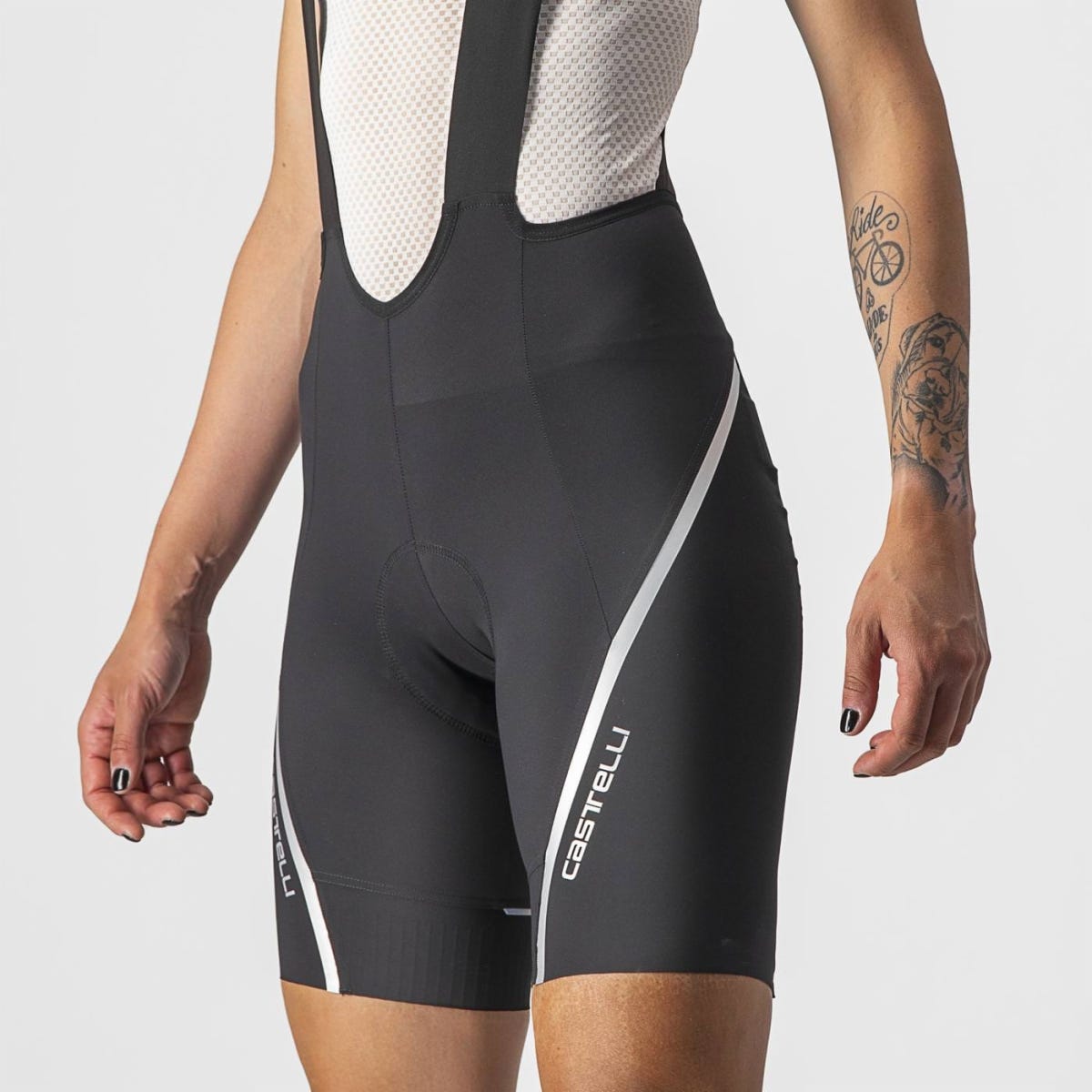 Castelli Velocissima 3 Women's Bibknicks Black/Silver