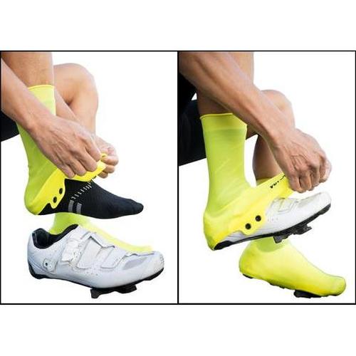VeloToze Tall Silicone Shoe Covers Yellow