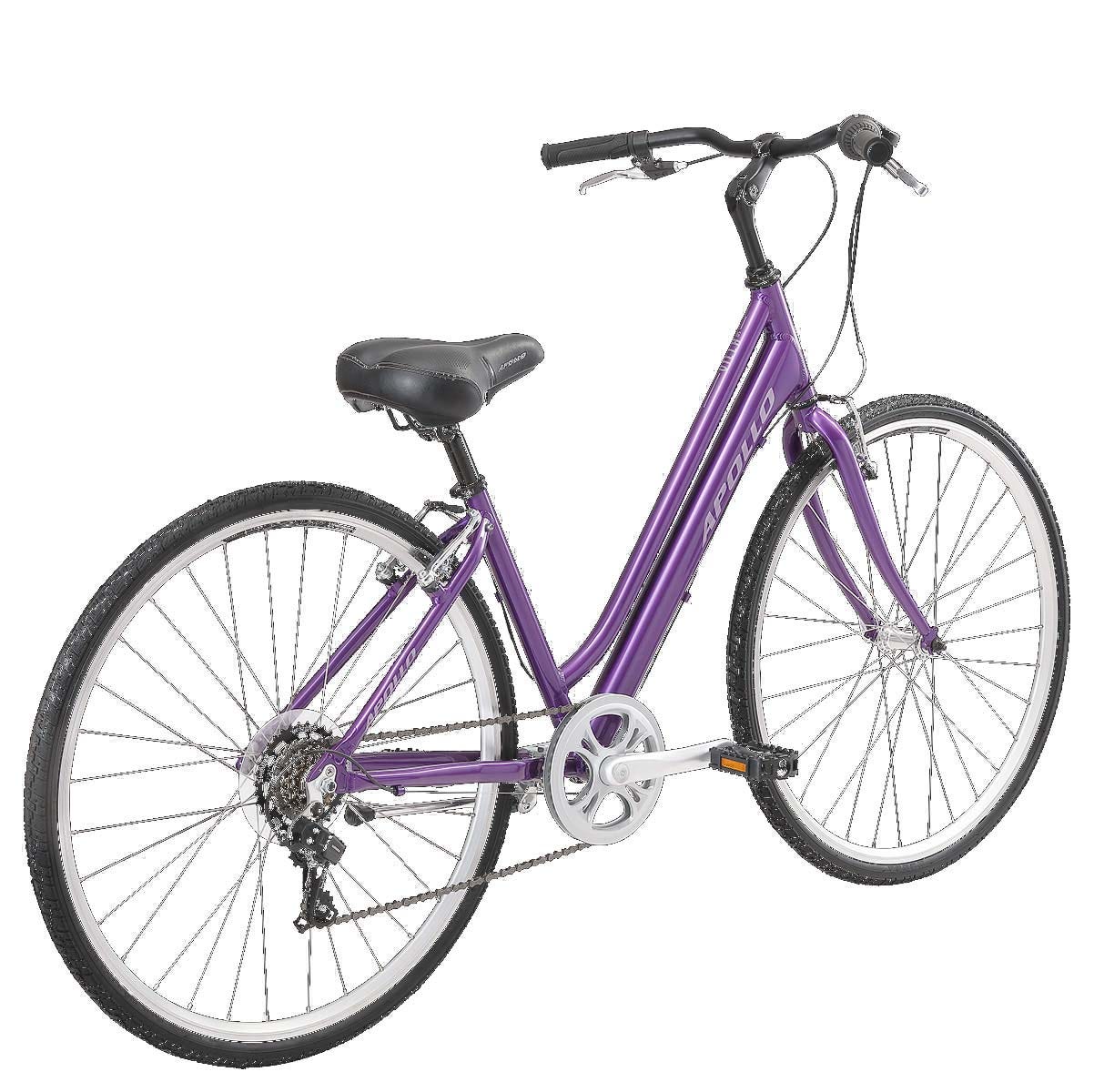 Apollo Villa Hybrid Bike Gloss Purple