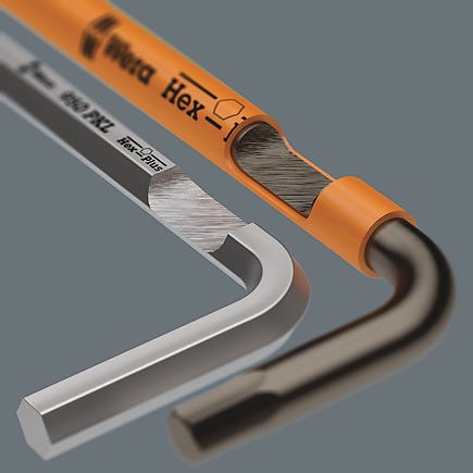 WERA BlackLaser 950/9 Multicolour Hex-Plus Keyset