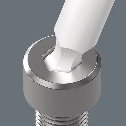 WERA 352 Ball End Screwdriver 2.5mm