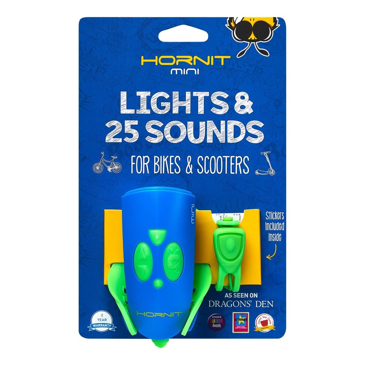 Hornit Mini Horn Green/Blue