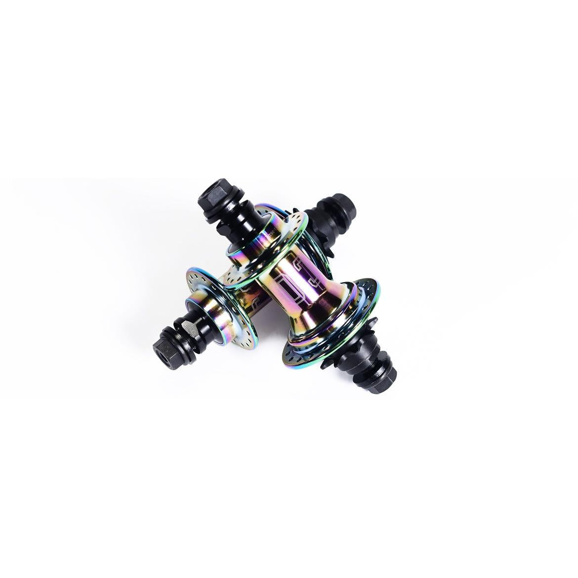 Colony Wasp CrMo Rear Hub 36H 9T RH Female Driver Rainbow
