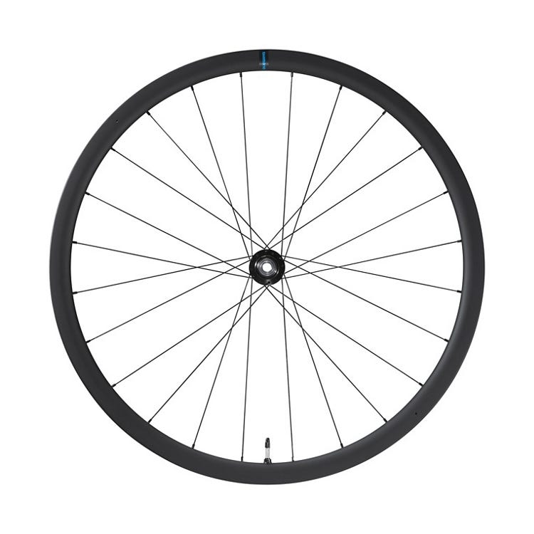 Shimano C32 Tubeless Disc Brake Carbon Front Wheel Centrelock