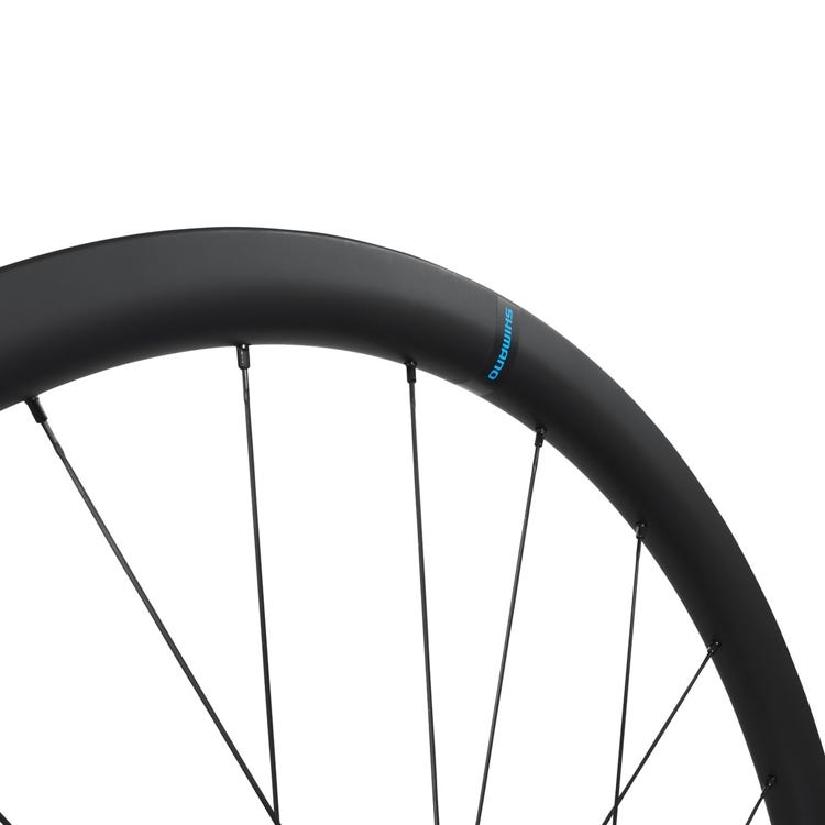 Shimano C32 Tubeless Disc Brake Carbon Front Wheel Centrelock