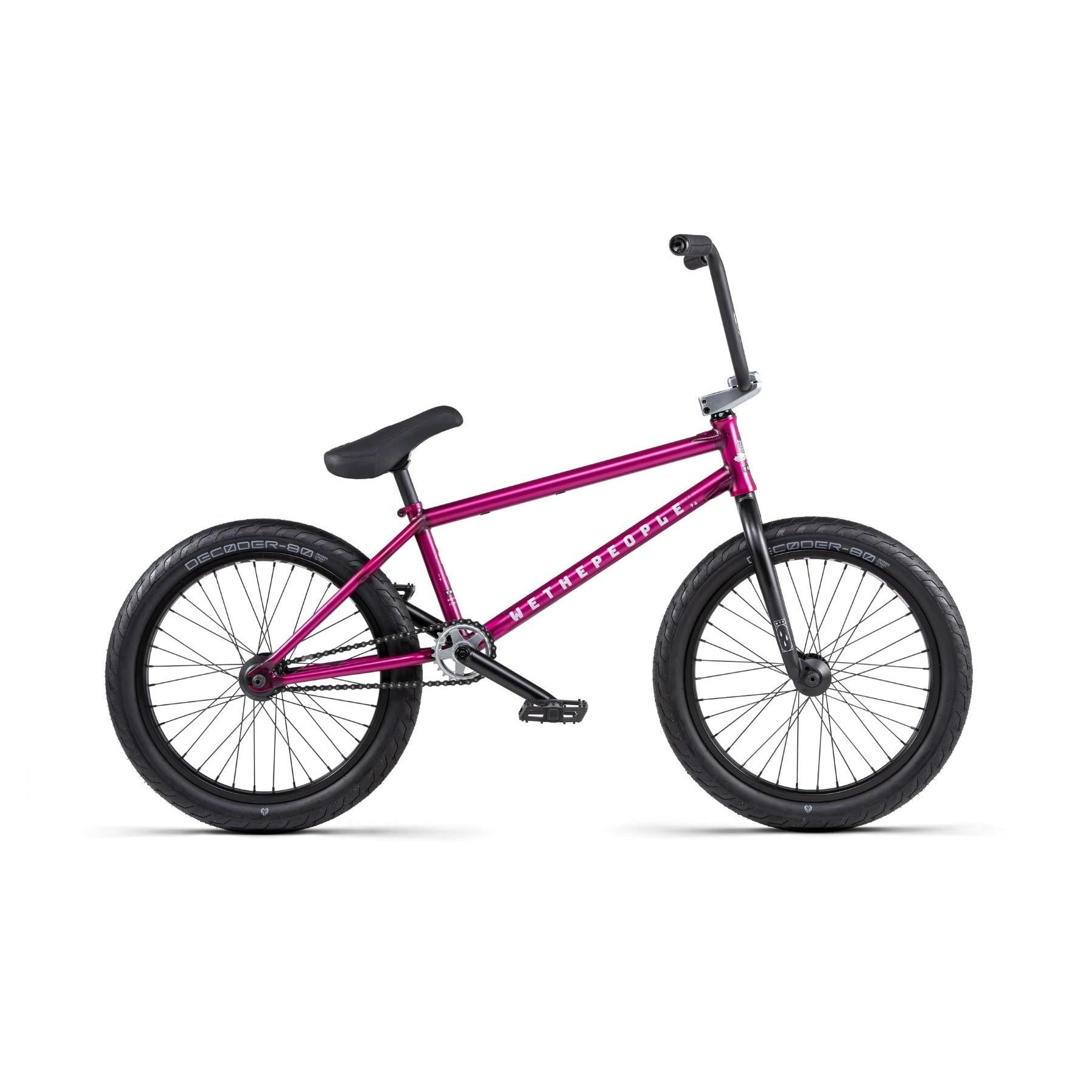 WTP Trust Cassette BMX Bike 20" Matt Translucent Berry Pink (2020)