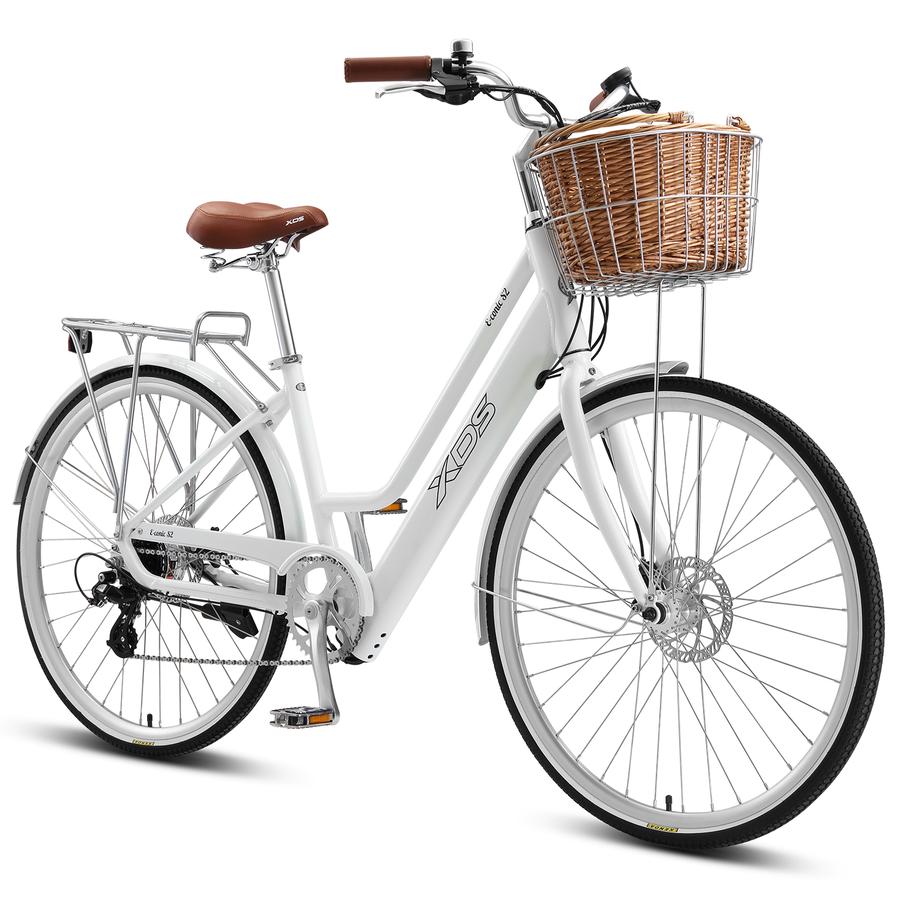 XDS E-Conic S2 Electric Cruiser Bike White
