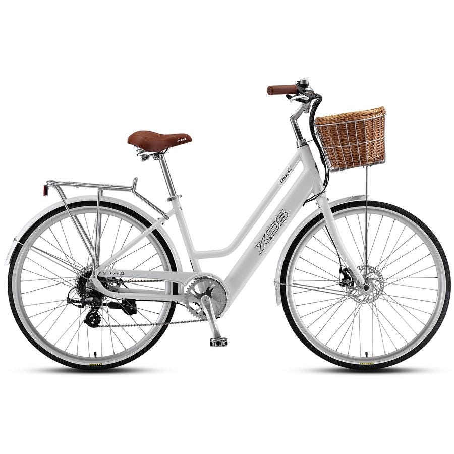 XDS E-Conic S2 Electric Cruiser Bike White