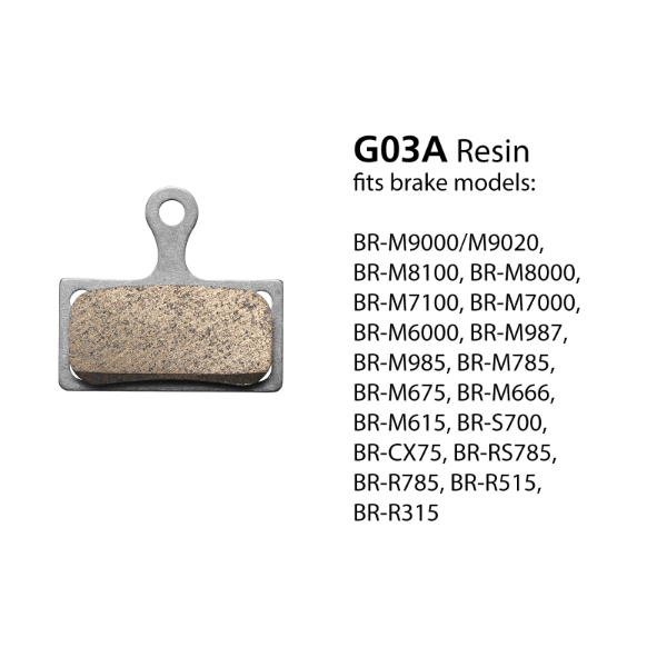 Shimano G03A Resin Pad & Spring