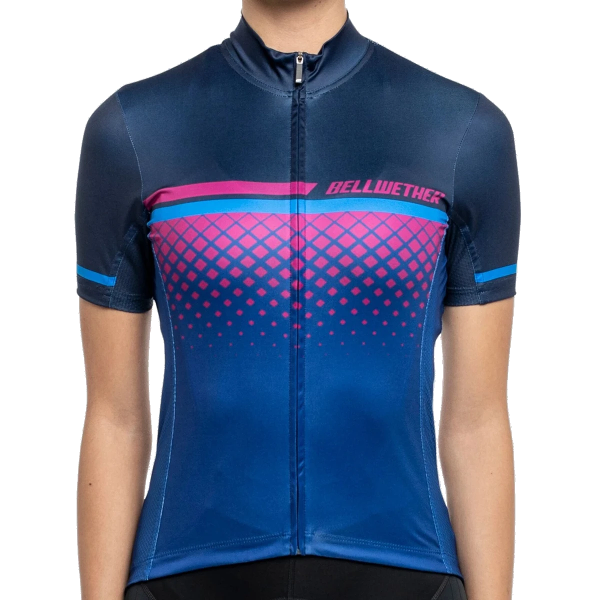 Bellwether Gradient Short Sleeve Women's Jersey Navy