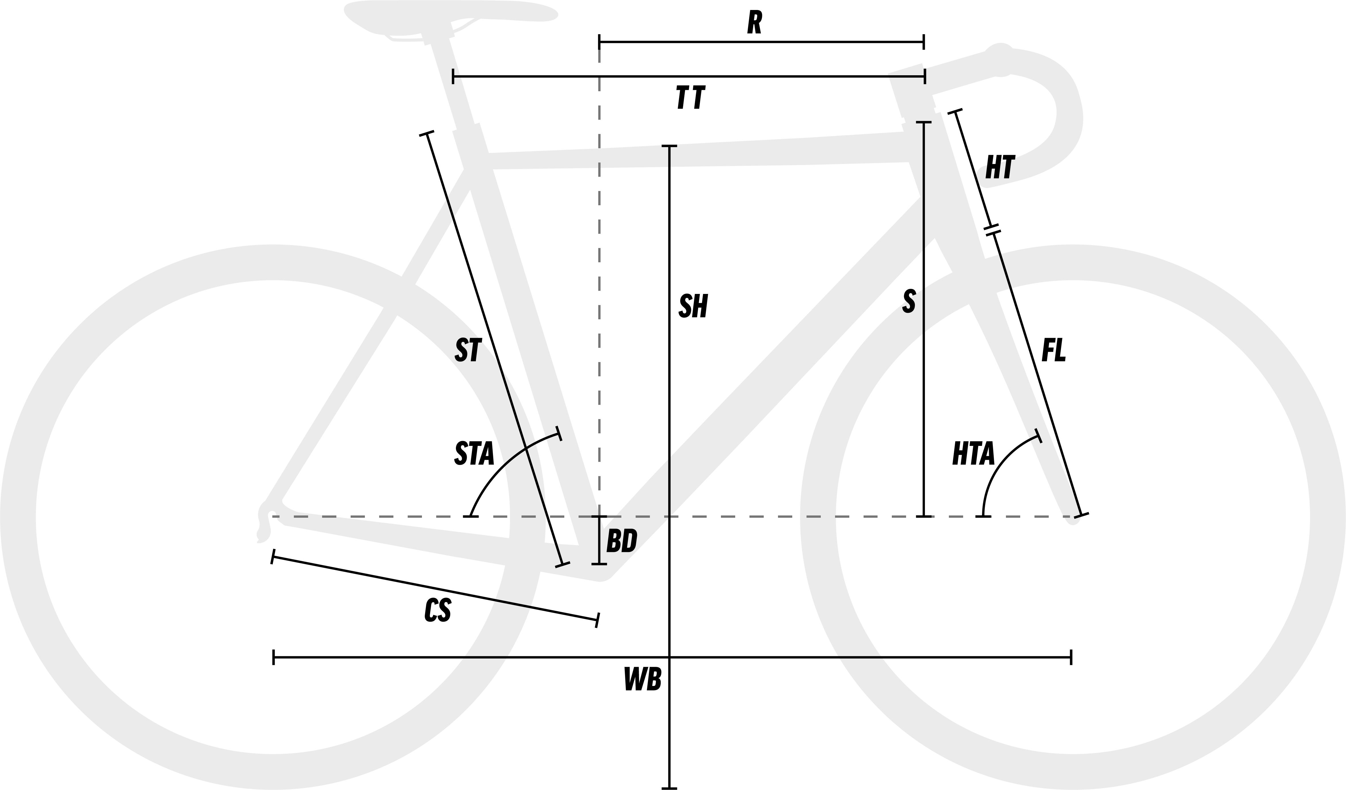 Cube Agree C:62 Pro Road Bike Bali'n'Prism geometry diagram